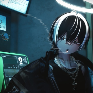 VRC想定オリジナル3Dモデル『Shikiri-シキリ-』 缩略图 9