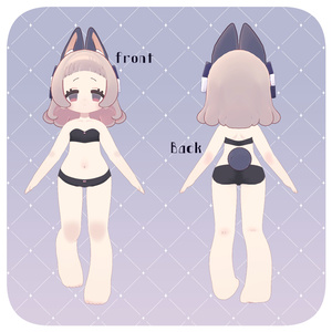 VRC想定オリジナル3Dモデル『クロノティルカ-Clonotilca-』 缩略图 3