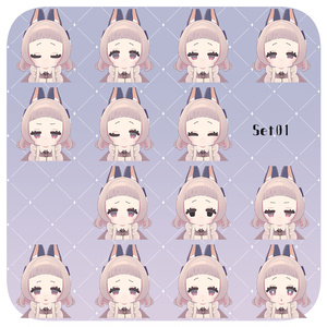 VRC想定オリジナル3Dモデル『クロノティルカ-Clonotilca-』 缩略图 4