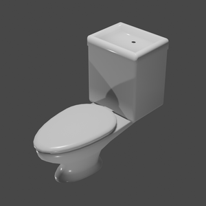 【Blender】TOTO？便器