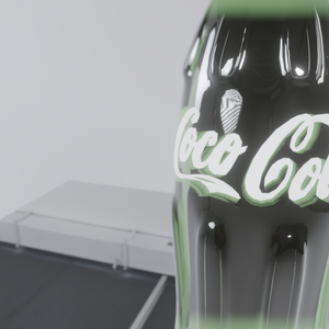 【Blender】瓶のコ〇・コーラっぽいやつ｜Like Coca-Cola.