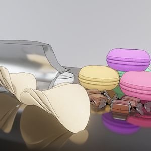 【Blender】お菓子｜Sweets