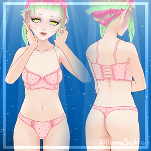[Vroid] UnderwearPack10colores