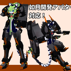 【VRChat用アバター】IGNIS RAVEN-イグニスレイヴン-【MA対応】 缩略图 8