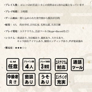 無料】2人用マーダーミステリー「九十九三兄弟」 - ハナ屋 - BOOTH