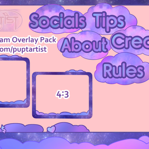 Twilight Overlay Stream Pack