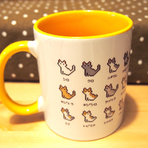 猫図鑑マグカップ