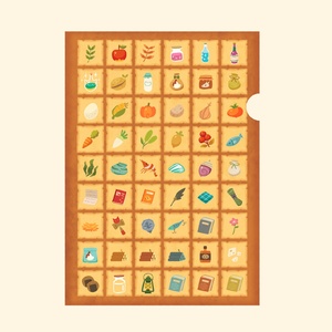 アイテムBOXクリアファイル