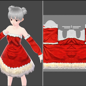 [Free]. Christmas dress.