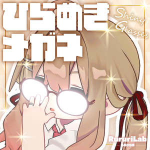 [45 Avatars Compatible] Hirameki Megane Shiny Glasses [With Gimmick]