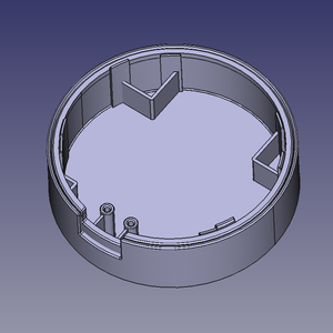 EXCEED MODEL Series ザクヘッド用台座 データ (STEP)