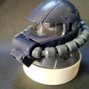 EXCEED MODEL Series ザクヘッド用台座 データセット (STL/STEP)