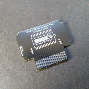 Nintendo 64 用FRAMメモリーパック基板