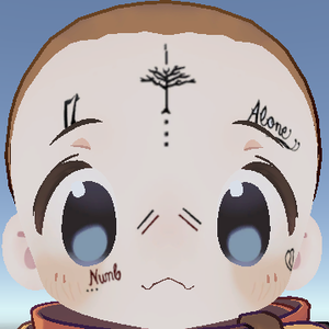 【まめひなた】 FaceTattoo ラッパー