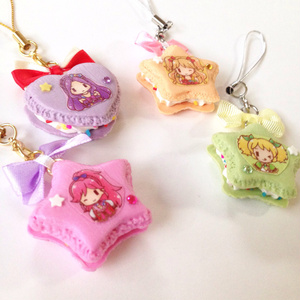 アクリルキーホルダー いちご＆あおい（アイカツ） - しろみこ屋 - BOOTH