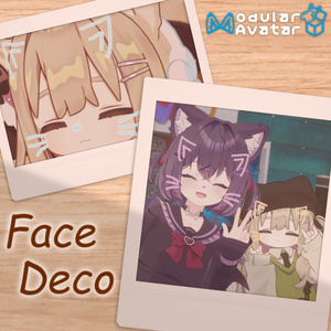 [MA Pre-configured] FaceDeco [Semi-Compatible with All Avatars]
