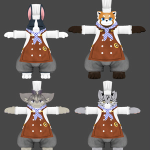 「フラット族」専用衣装 Apron 缩略图 2