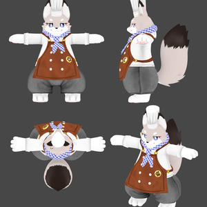 「フラット族」専用衣装 Apron 缩略图 3