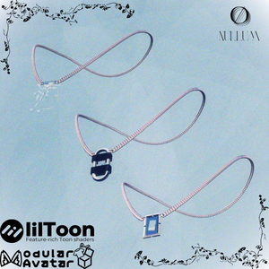 【MA/PB】INVALE necklace[ミラーギミック付ペンダント] for VRChat