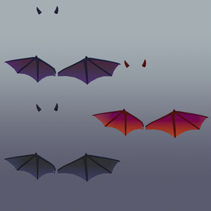Halloween Devil's Wings 缩略图 3