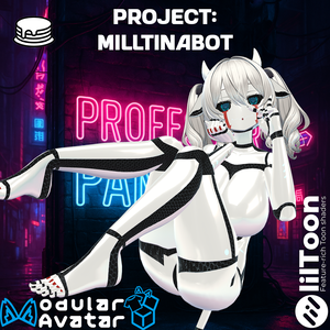 『Project: Milltinabot / プロジェクト: ミルティナボット』 Body Texture + Material