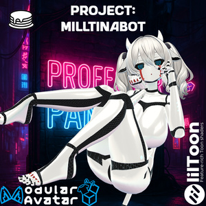 『Project: Milltinabot / プロジェクト: ミルティナボット』 Body Texture + Material
