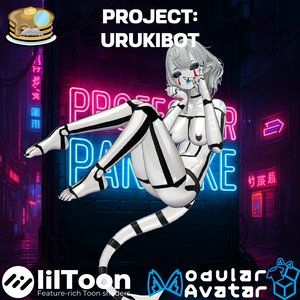 『Project: Urukibot / プロジェクト: ウルキボット』 Body Texture + Material