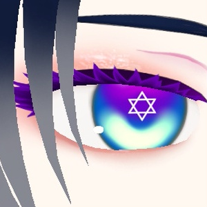 [Vroid] 六角形の目 Hexagram Eyes Texture