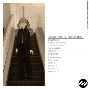 【3アバター対応】Urban College Outfit #0004 缩略图 2
