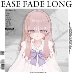【複数アバター対応】Ease Fade Long Hair #0008 缩略图 7