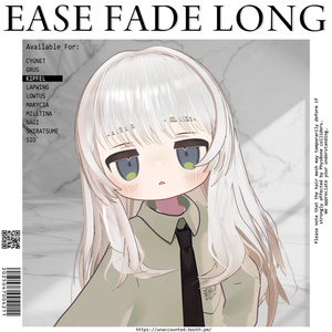 【複数アバター対応】Ease Fade Long Hair #0008 缩略图 9