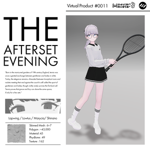 【 4アバター対応】After set Evening #0011