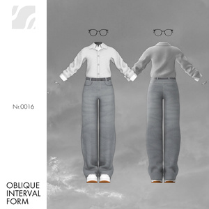 【複数アバター対応】Oblique Interval Form #0016 缩略图 15