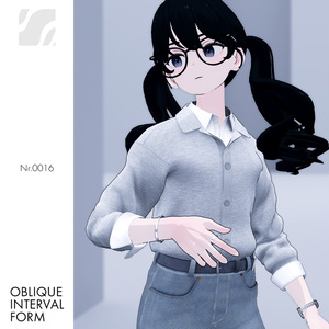 【複数アバター対応】Oblique Interval Form #0016 缩略图 3