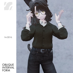 【複数アバター対応】Oblique Interval Form #0016 缩略图 10