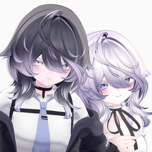 【10 avatars / VRC Hair】Layered Wolf Hair
