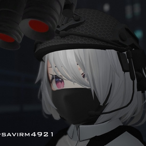 【MA対応】ハーフマスク Half mask【桔梗、カリン対応】 缩略图 7