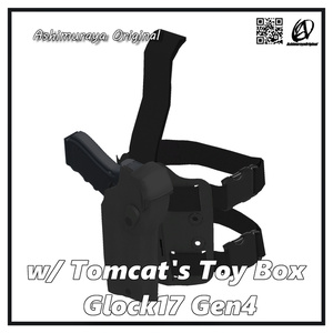 【Glock17&19向け】ホルスター レッドドットサイト&ライト対応【 #脚村屋】 缩略图 4