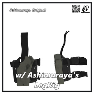 【Glock17&19向け】ホルスター レッドドットサイト&ライト対応【 #脚村屋】 缩略图 2