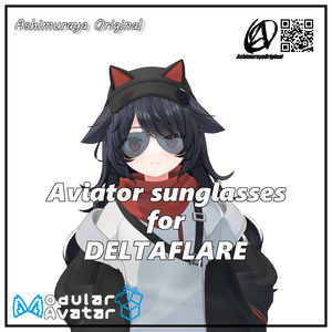 【デルタフレア対応】Aviatorサングラス【 #脚村屋】