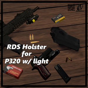 Holster for P320/P320C Red Dot Sight & Light Compatible [Kadamura-ya