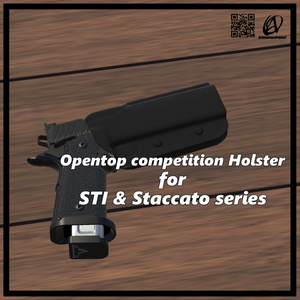 Open Top Polymer Holster [for STI,Staccato series] [KAIMURAYA