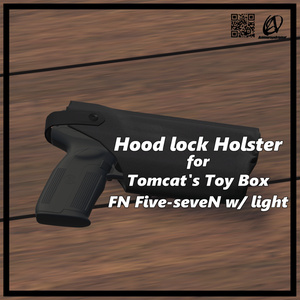 Holster for Five Seven] Hood lock type holster for lights [Kadamuraya