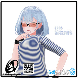 【森羅・桔梗対応】しましまシャツ 缩略图 5