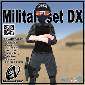 【 #脚村屋】デルタフレア用ミリタリーセットDX