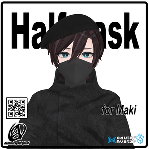 【碼希用】ハーフマスク - Halfmask -【MA対応】