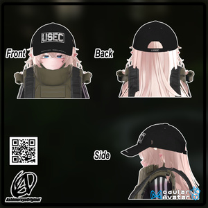 発売記念セール中！【複数アバター対応】ベースボールキャップ - Base Ball Cap -【 #脚村屋】 缩略图 4