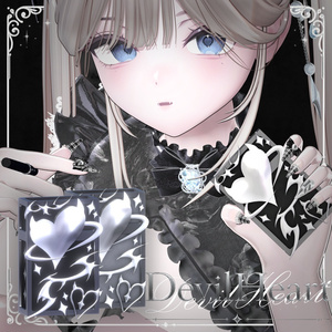 【さたにあ式タバコギミック対応】差し替えモデルDevil Heart #Levy_shop