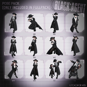 【♟BLACK AGENT♟】17 アバター対応 缩略图 12