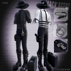 【♟BLACK AGENT♟】17 アバター対応 缩略图 8